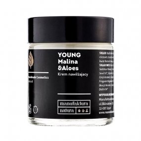 Krem nawilżający Young "Malina & Aloes" 60ml
