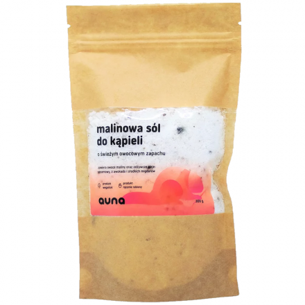 Sól do kąpieli "Malinowa" 300g
