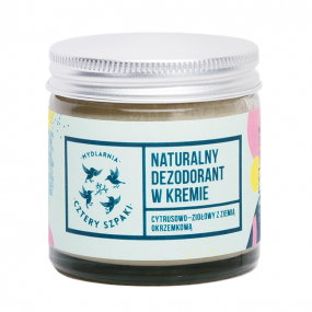 Naturalny dezodorant w kremie "Cytrusowo-Ziołowy" 60ml