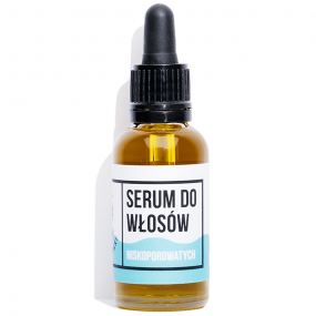 Serum do włosów niskoporowatych 30ml