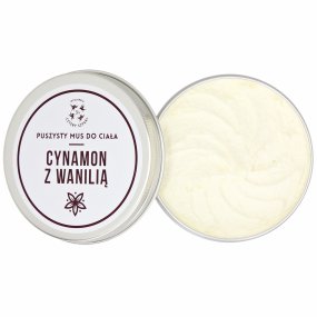 Puszysty mus do ciała "Cynamon z Wanilią" 150ml