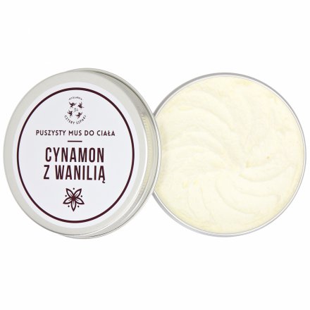 Puszysty mus do ciała "Cynamon z Wanilią" 150ml