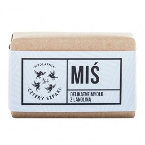 Mydło naturalne "Miś" z lanoliną 110g