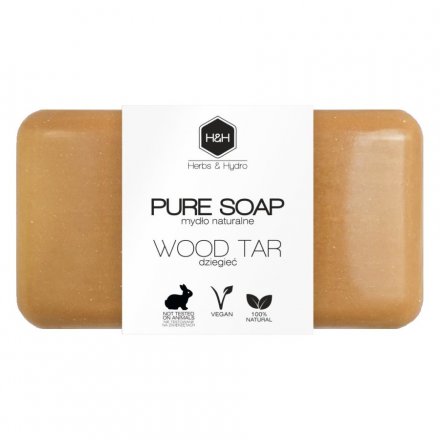 Naturalne mydło w kostce "Dziegieć" 100g