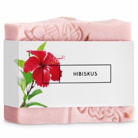 Mydło naturalne "Hibiskus" 100g