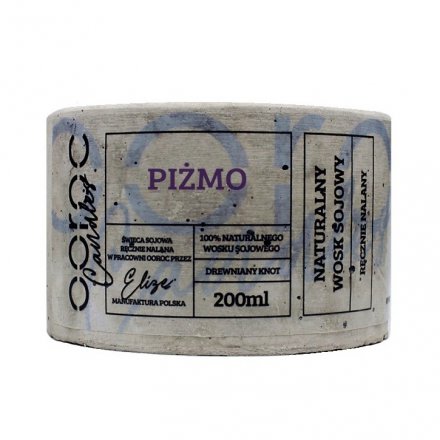 Świeca sojowa "Piżmo" 200ml