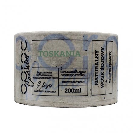 Świeca sojowa "Toskania" 200ml