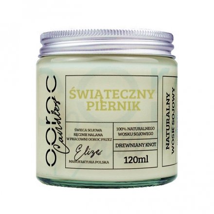 Świeca sojowa "Świąteczny Piernik" 120ml