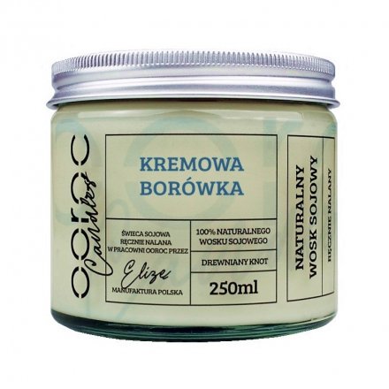 Świeca sojowa "Kremowa Borówka" 250ml