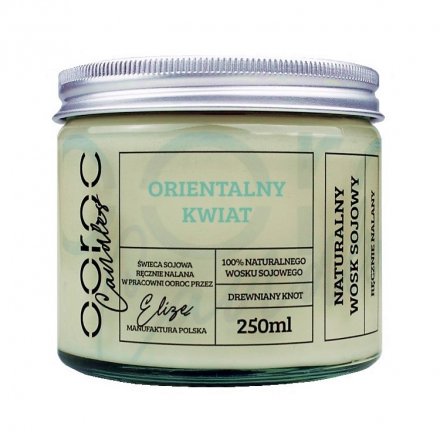 Świeca sojowa "Orientalny Kwiat" 250ml
