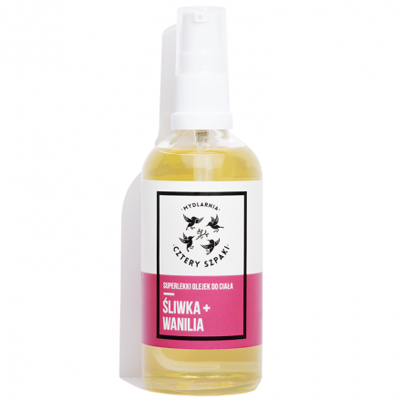 Superlekki olejek do ciała "Śliwka+Wanilia" 100ml