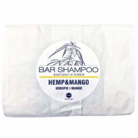 Szampon w kostce "Konopie i Mango" refill 55g