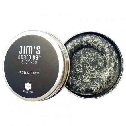 Szampon do brody Jim’s Beard w kostce "Palo Santo i Konopie" 55g